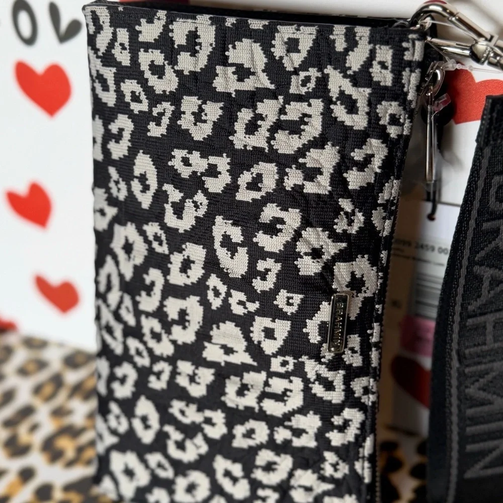 Brahmin Adia Charcoal Brahmin Luxe Leisure NWT leopard animal print - Picture 3 of 8